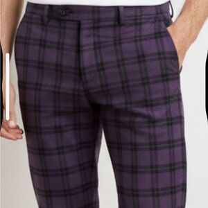 Flat Front Italian Wool Pants